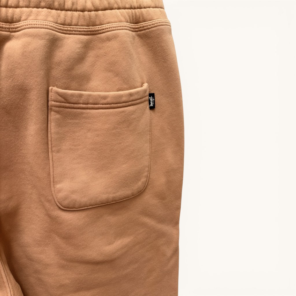 Numero 5 beige cotton casual trousers for men with regular fit and comfortable structure.