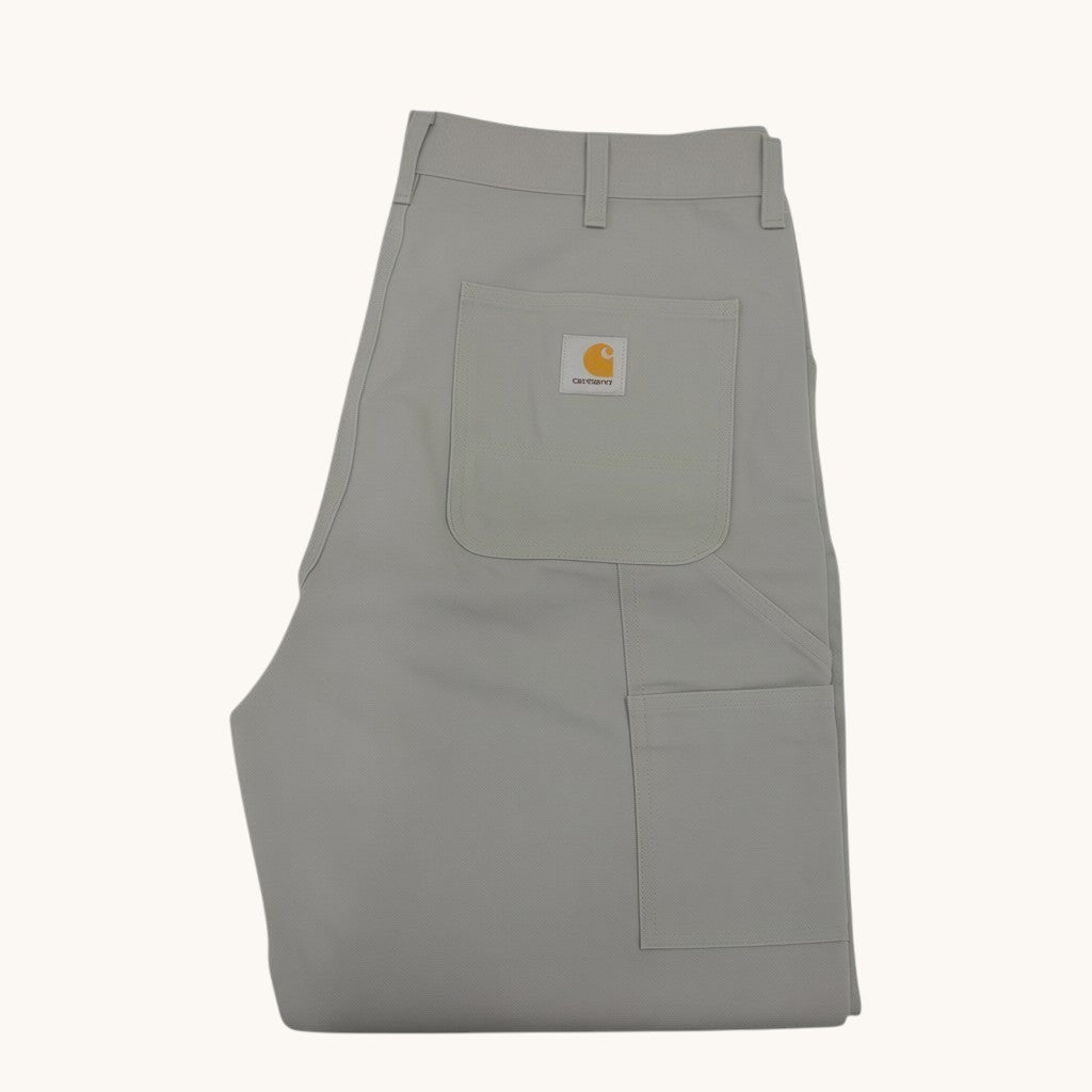 Numero 5 Pantaloni grigi Carhartt WIP in 100% cotone, vestibilità regolare, stile urbano casual.