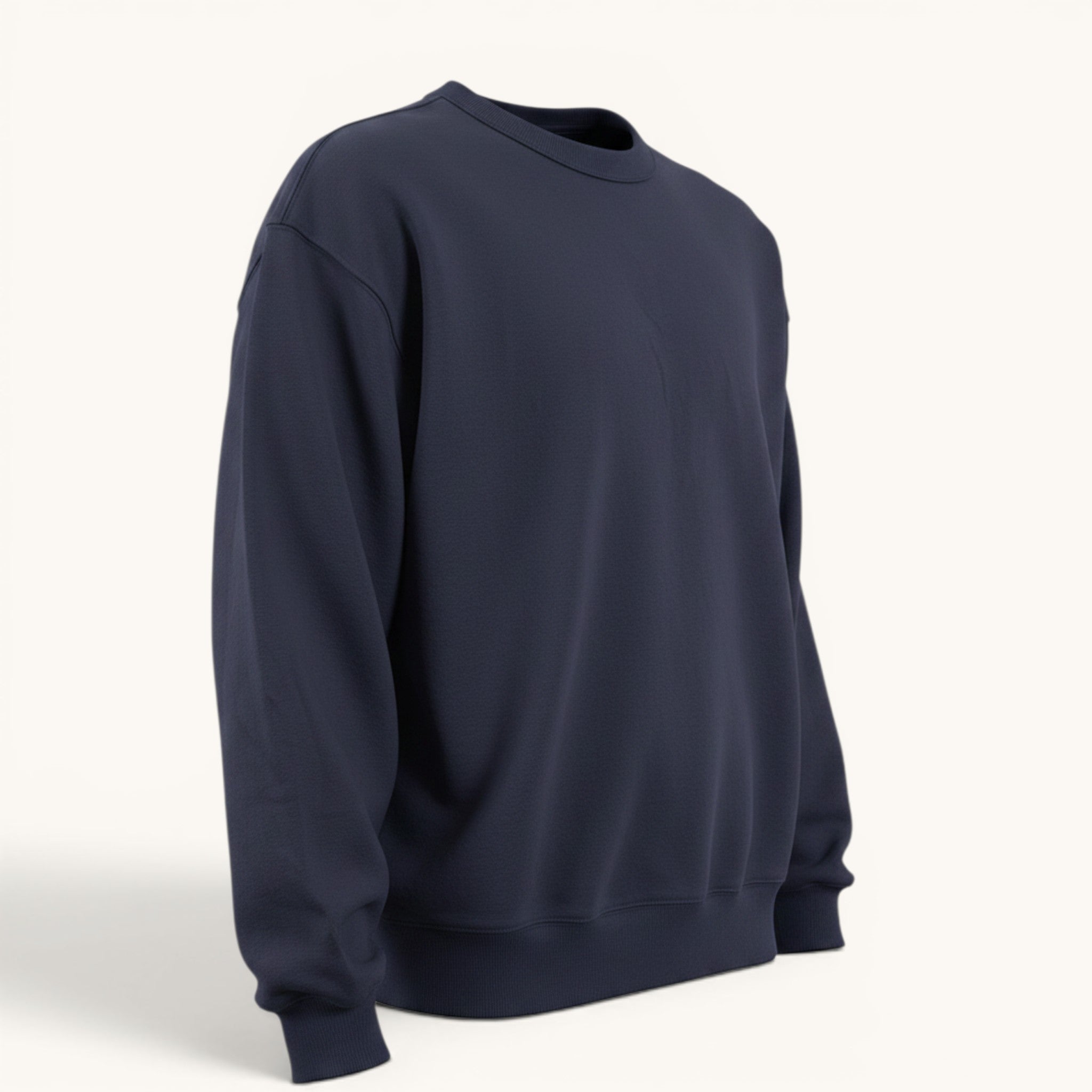 Numero 5 Felpa blu in cotone Dries Van Noten da uomo, vestibilità regular, design essenziale.