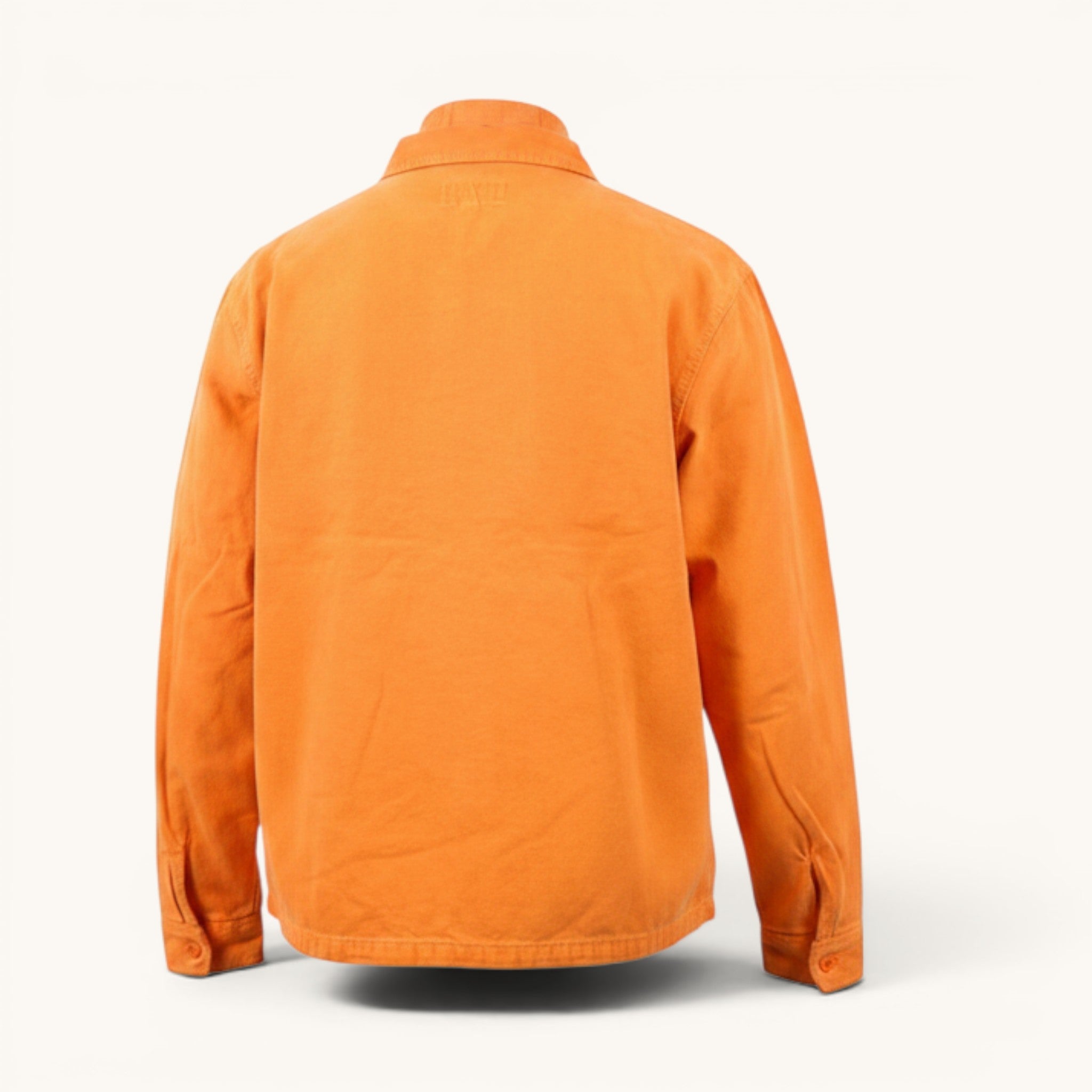 Numero 5 Giacca arancione Stussy 113290 da uomo, vestibilità regolare, stile moderno e confortevole, ideale per l'estate.