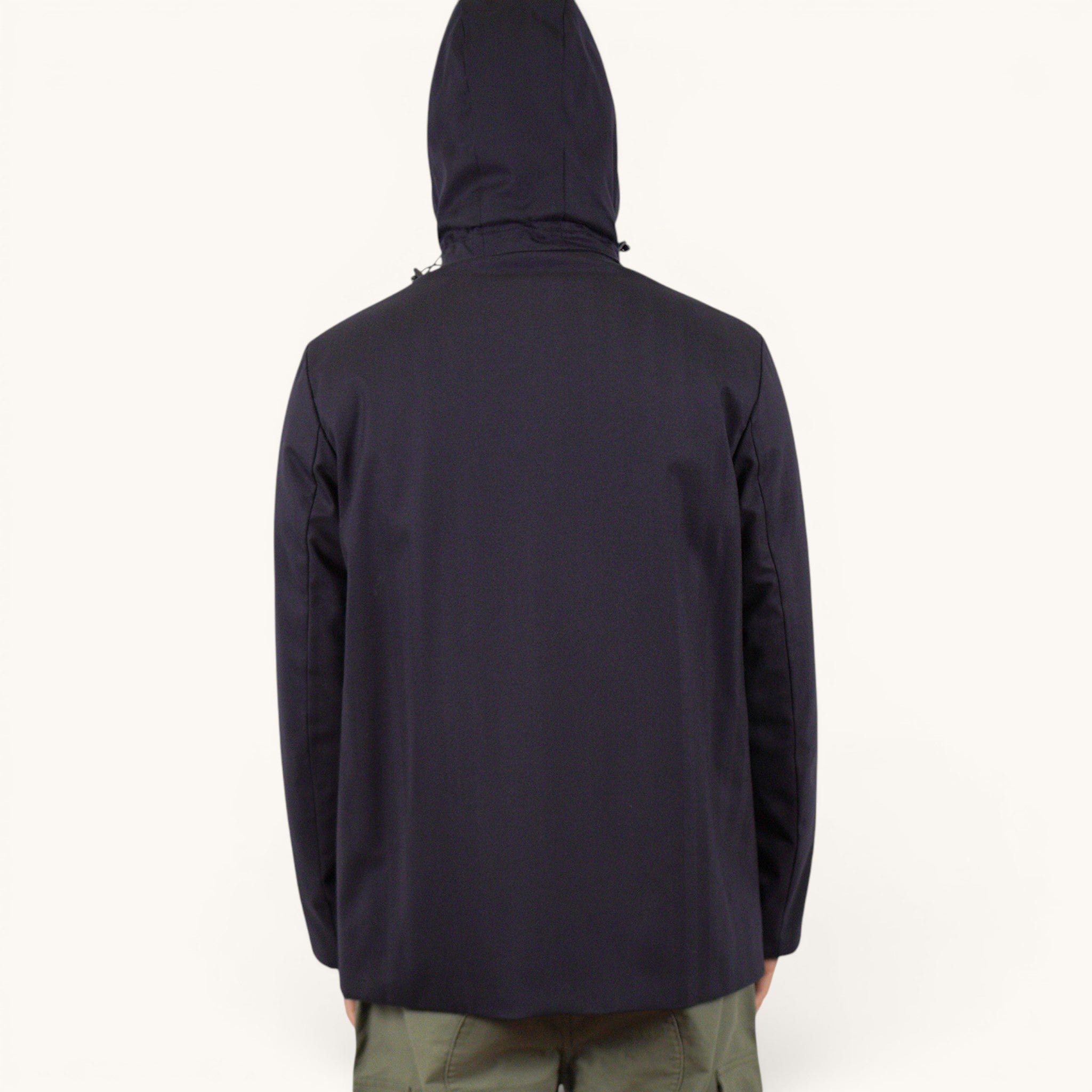 Parka blu senza tasche Aspesi 111724