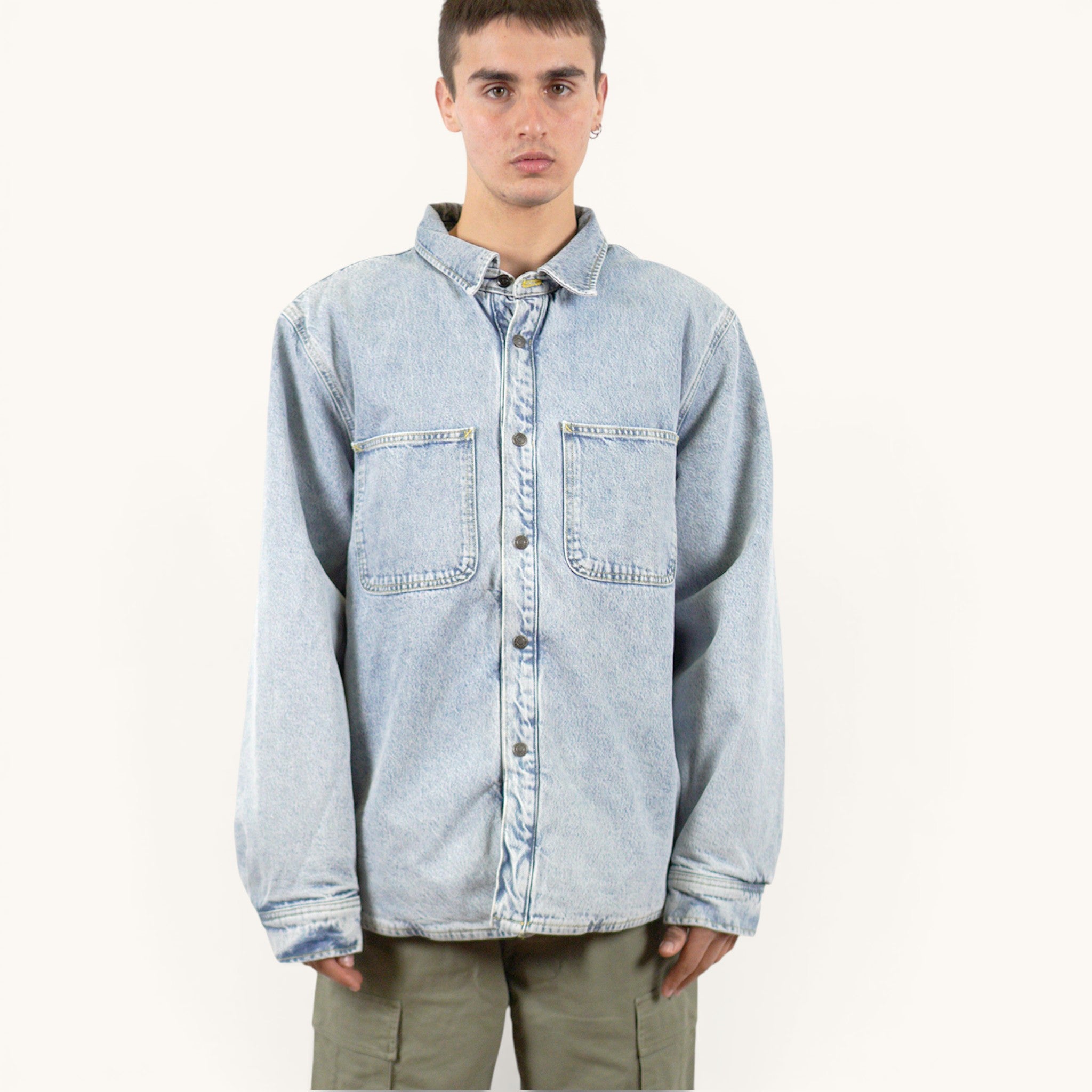 Giacca jeans pelosa Stussy 113292