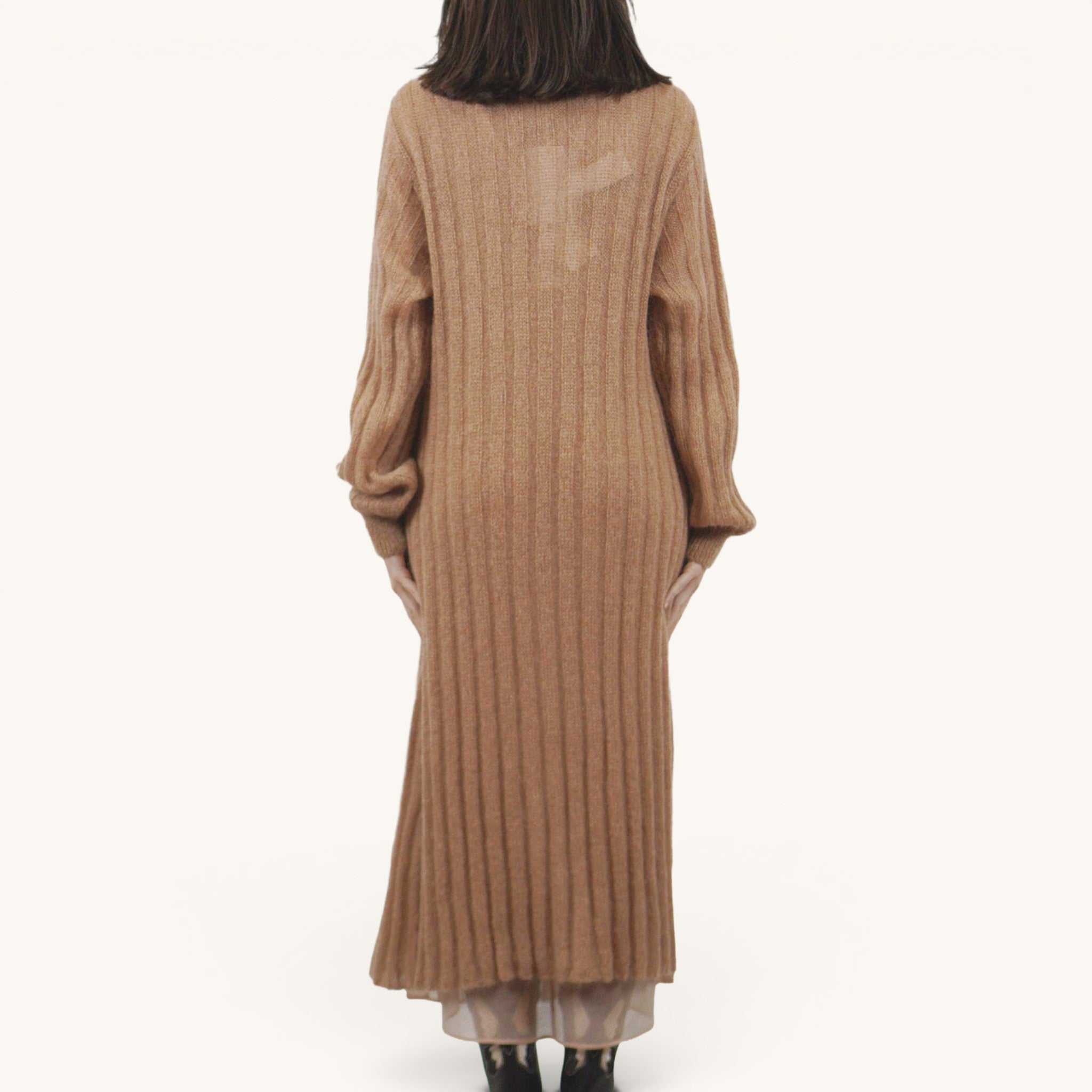 Cardigan Beige Forte Forte 111035