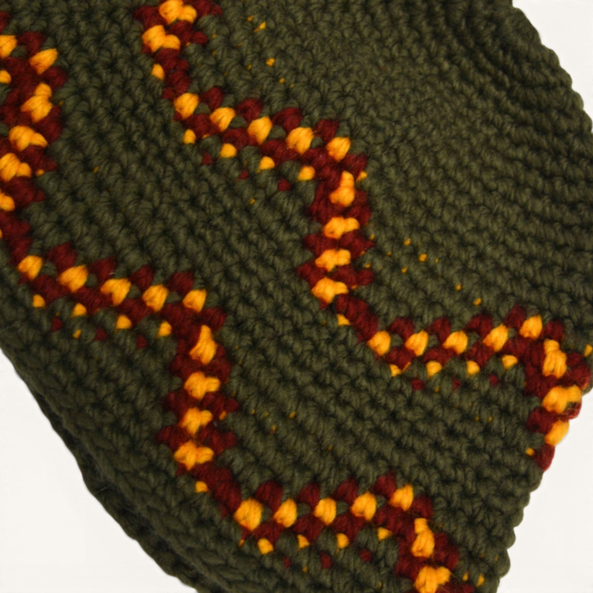 Cappello verde e arancione Stussy 110105