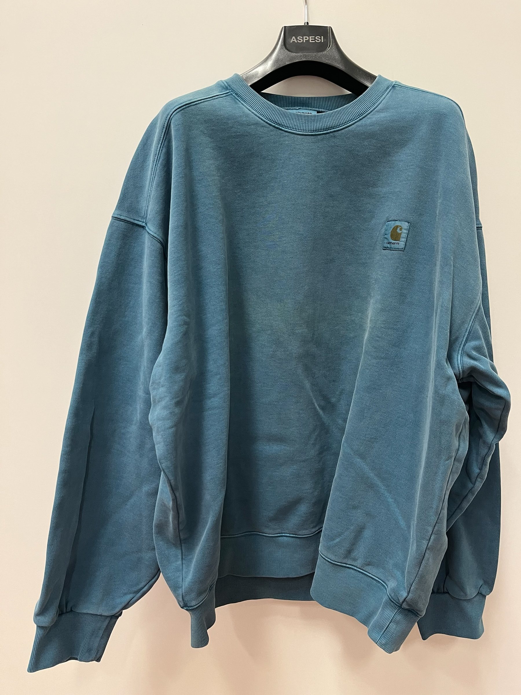 Felpa girocollo blu Carhartt WIP 106988