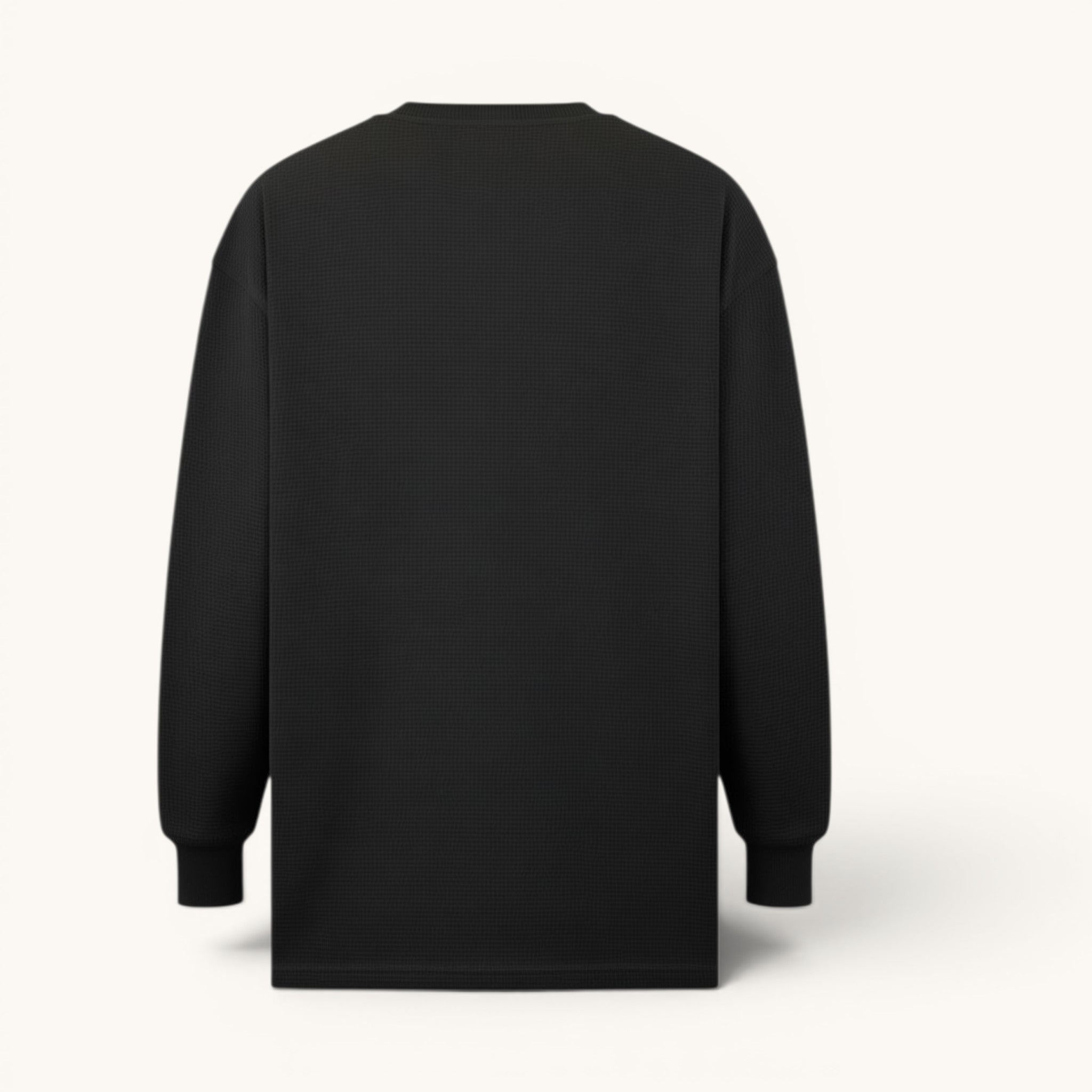 Numero 5 Maglia nera Carhartt WIP a manica lunga in cotone 100% con vestibilità regolare, ideale per l'uso quotidiano.