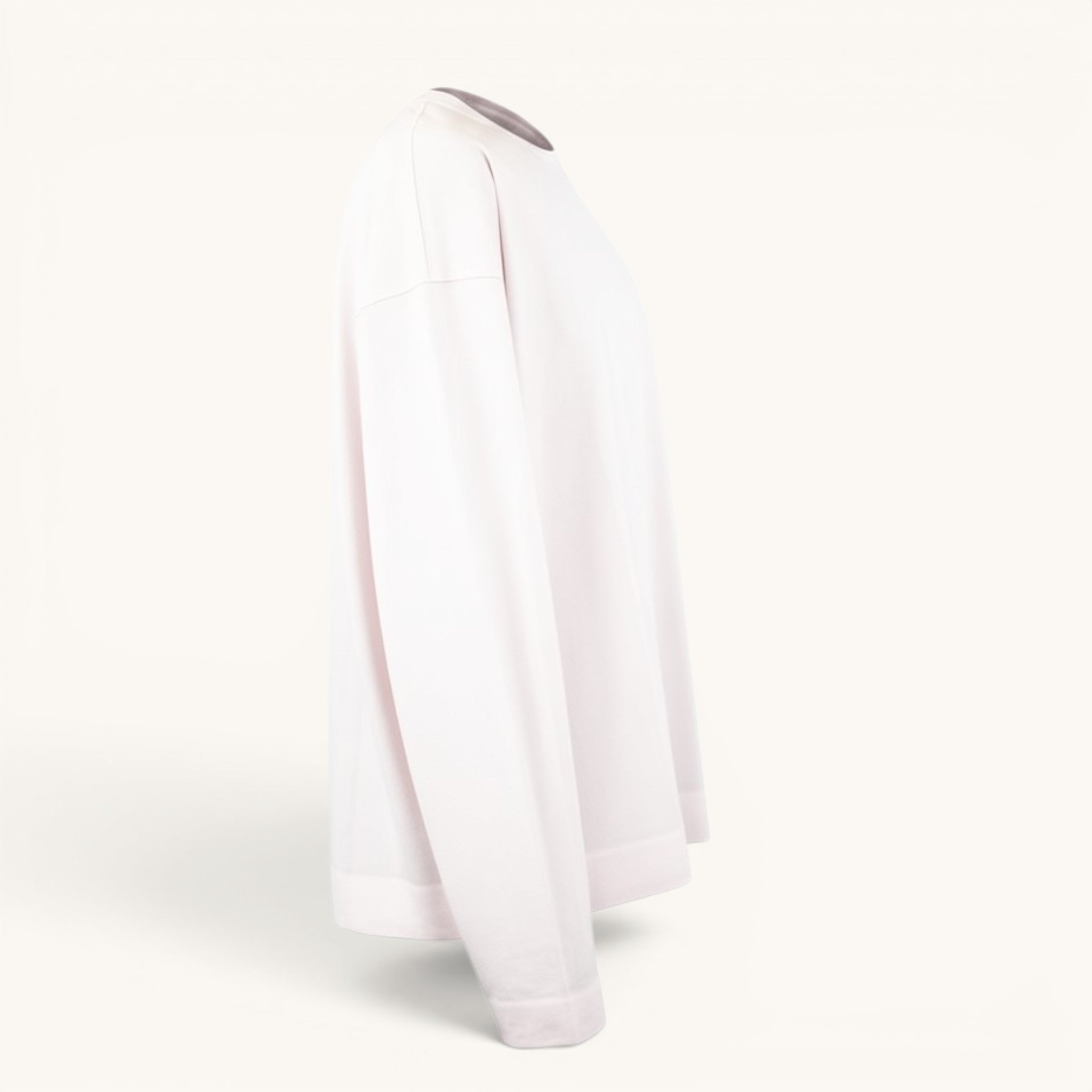 Numero 5 Dries Van Noten long sleeve t-shirt in pink cotton with a crew neck and regular fit.