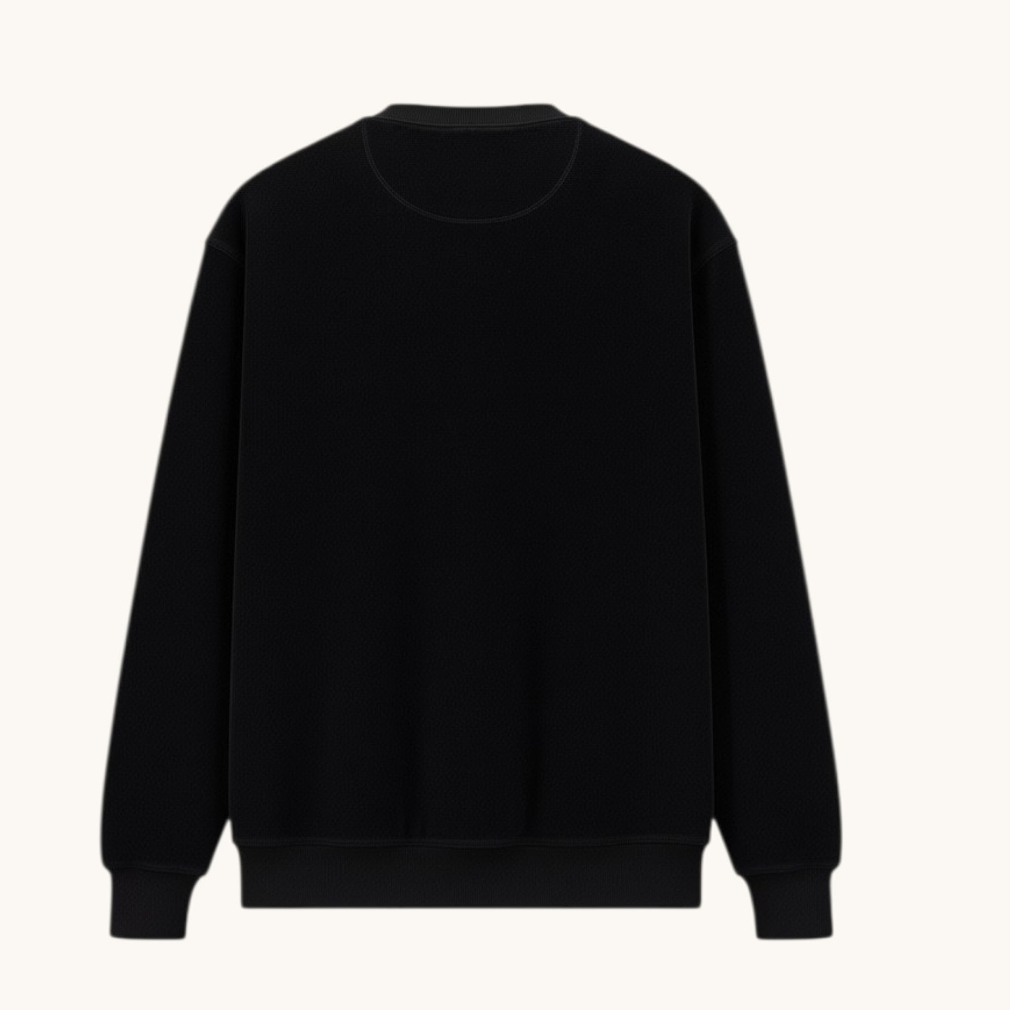 Numero 5 Felpa girocollo in velluto nera Carhartt WIP 112144, 78% cotone 22% poliestere, calda e confortevole.