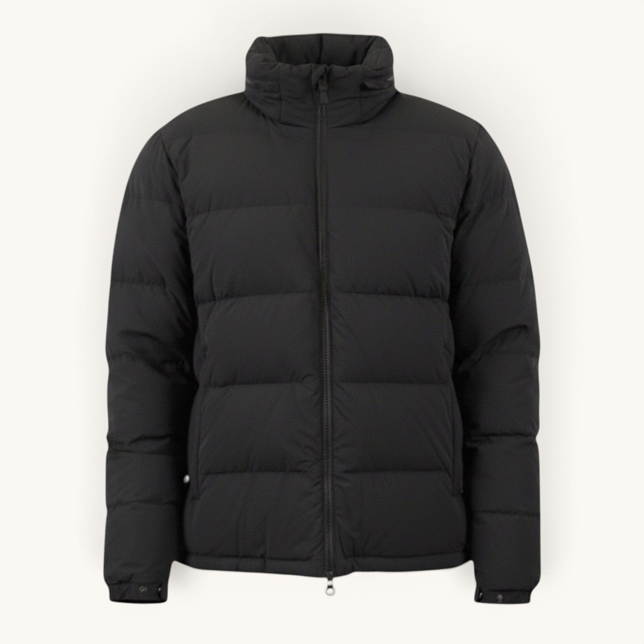 Numero 5 Giubbotto nero Aspesi da uomo in nylon con imbottitura, ideale per l'inverno.