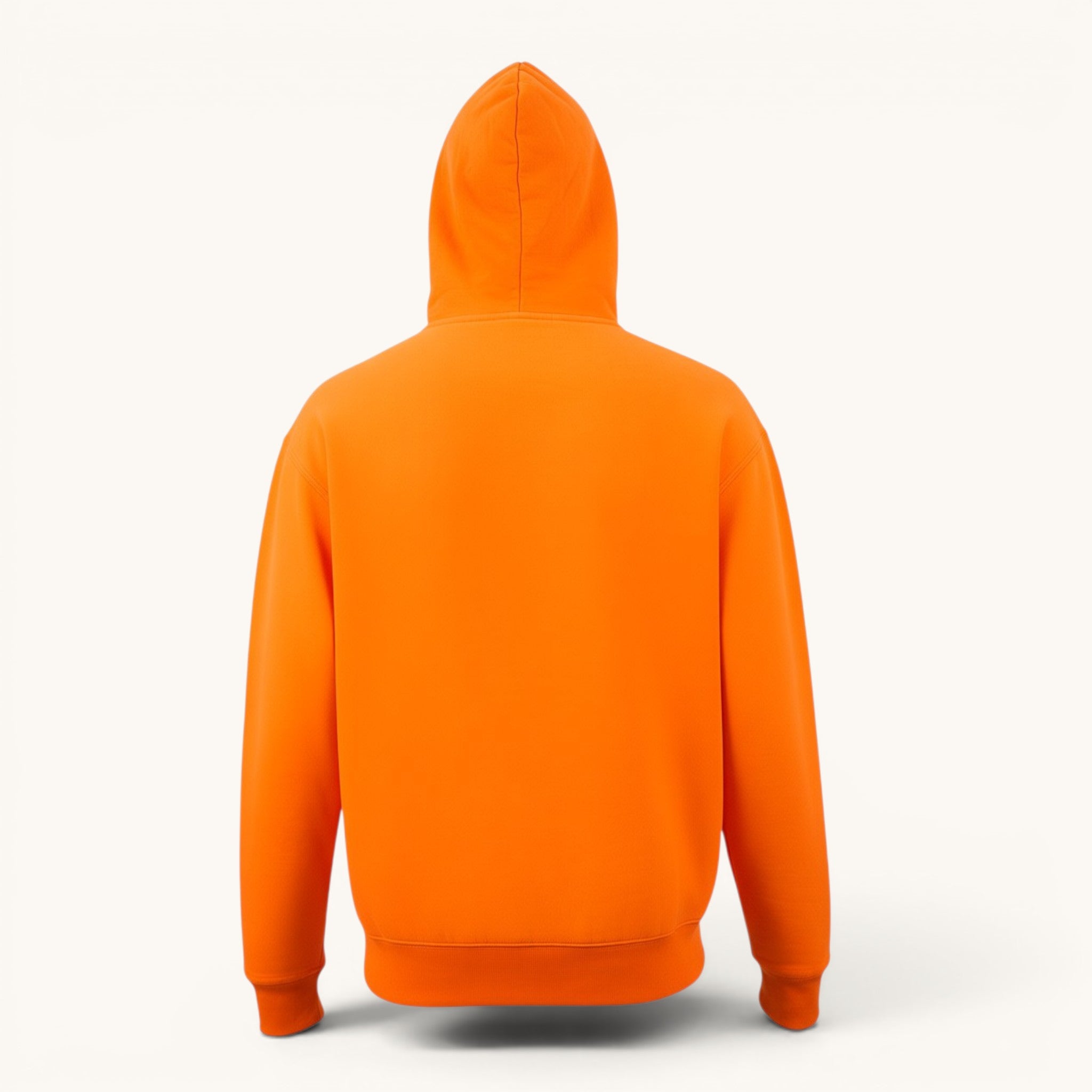 Numero 5 Felpa arancione fluo Stussy 113305 uomo in cotone, vestibilità regolare, ideale per uso quotidiano.